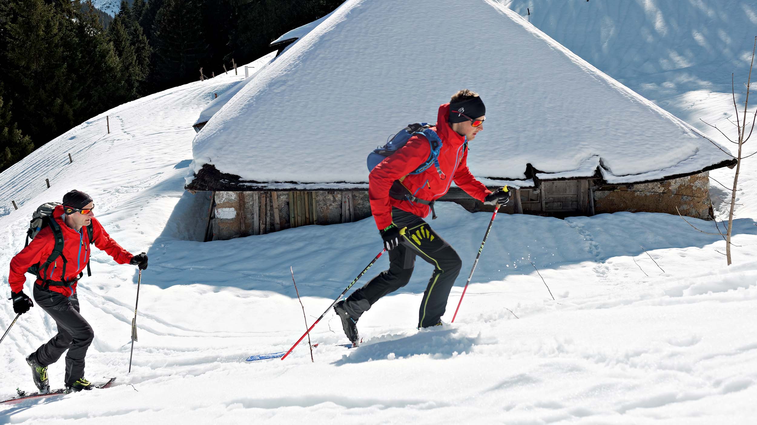 Ski touring