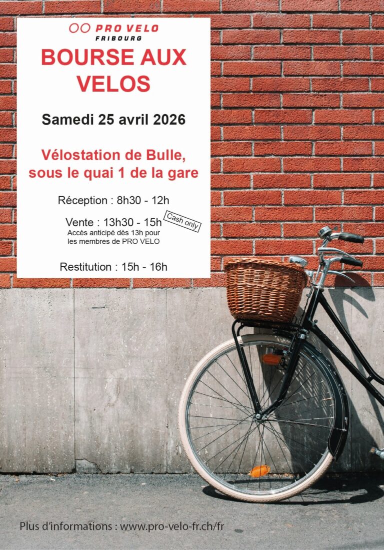 Bourse aux vélos de Bulle