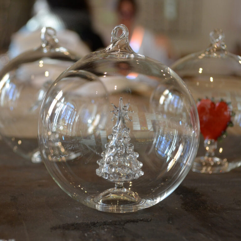 Deco Noel soufflage chalumeau