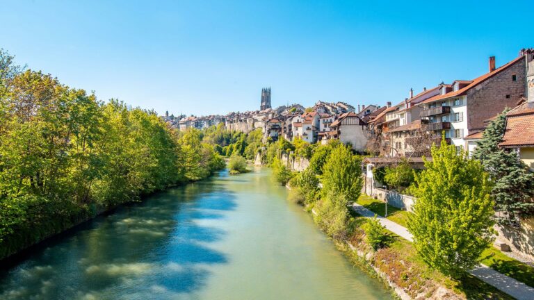 Fribourg en printemps