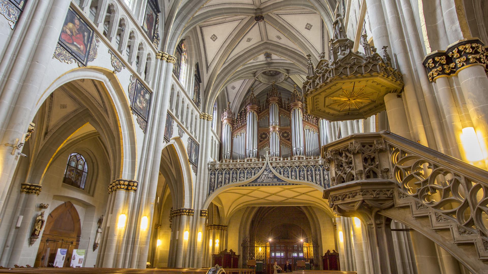 Cath drale St Nicolas Fribourg