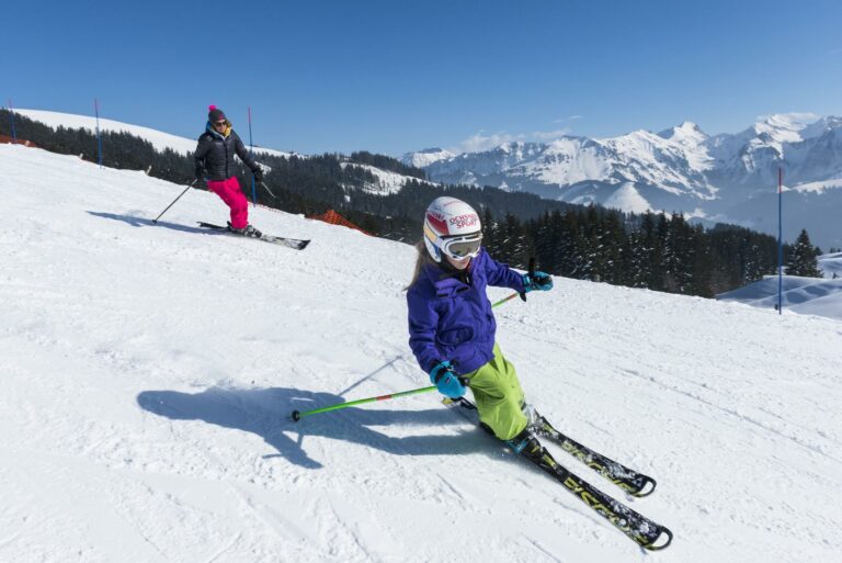 Course de ski alpin à La Berra