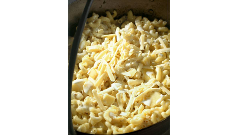 Macaronis à la crème