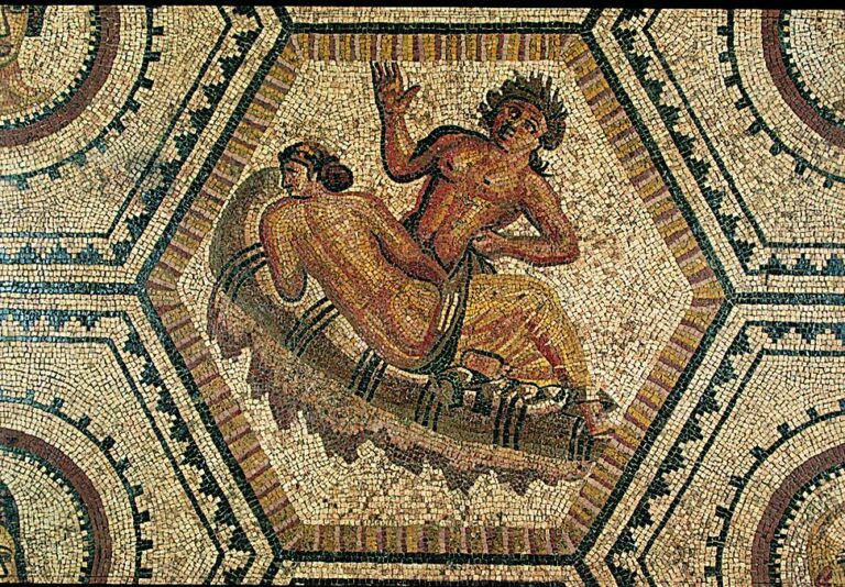 Musée romain Vallon mosaïque