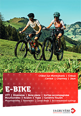 Carte E-Bike - Région Charmey-Jaun