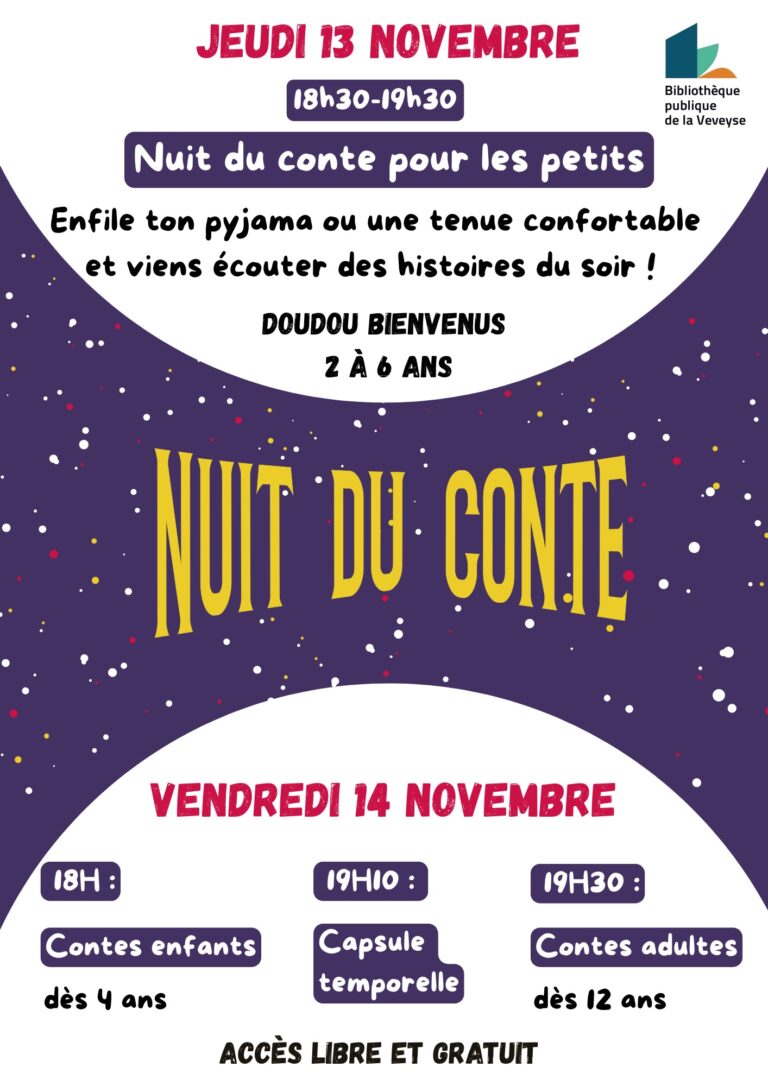 Nuit du conte 2025 – 2