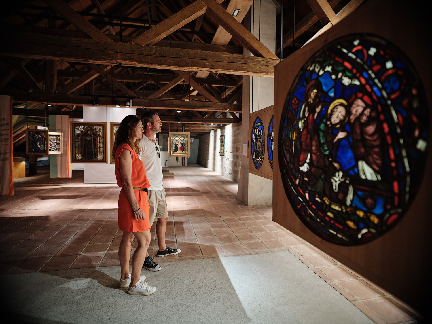 Vitromusée Romont, l'art du verre et du vitrail