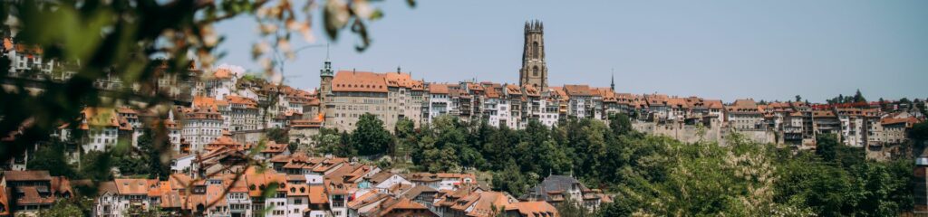 Le printemps à Fribourg 