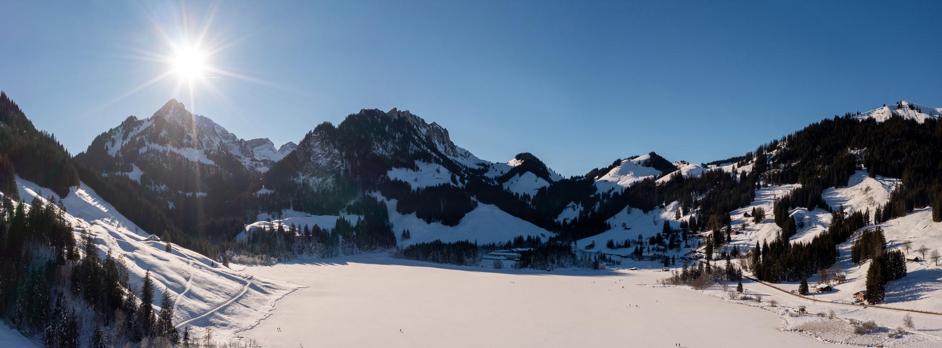 Winter in Schwarzsee