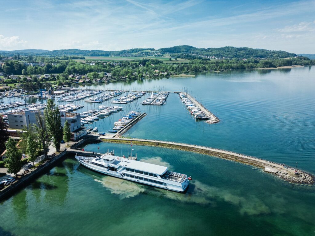 Croisière sur le lac de Neuchâtel à Estavayer-le-Lac