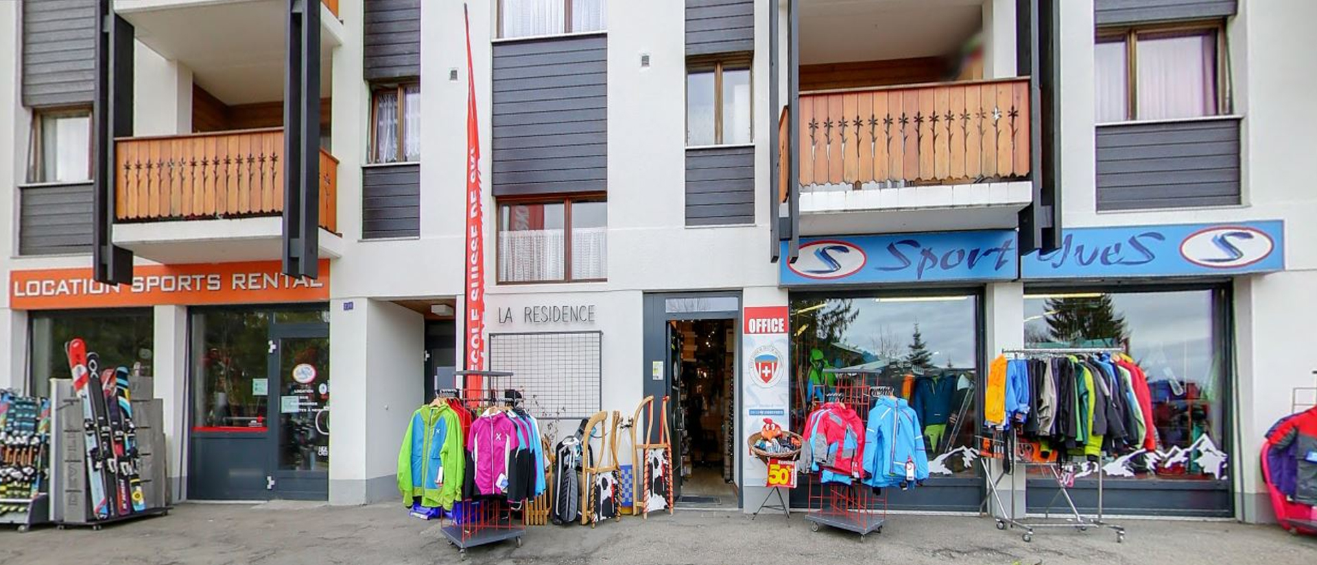 Magasins de sport et location