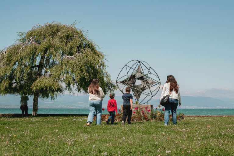 Fun trail through the streets of Estavayer-le-Lac