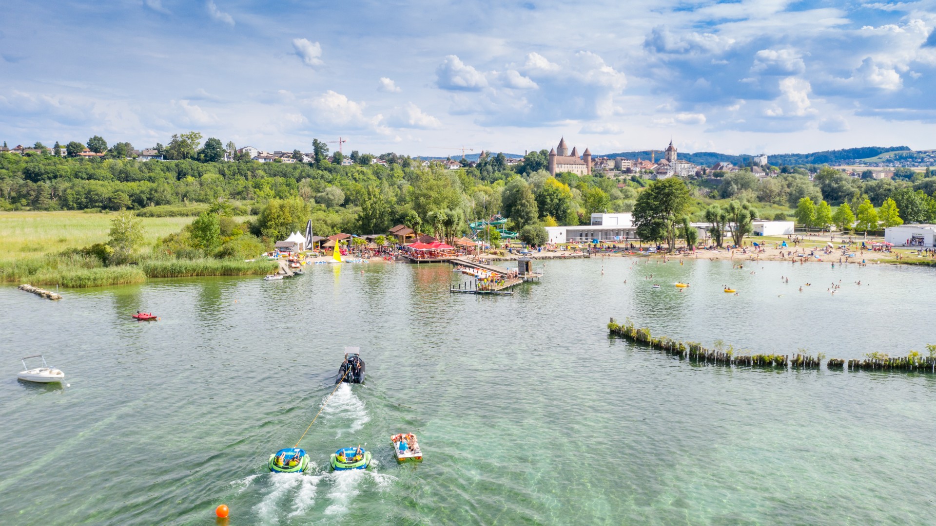 Sommer in Estavayer-le-Lac Region