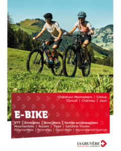 Carte E-Bike - Région Charmey-Jaun