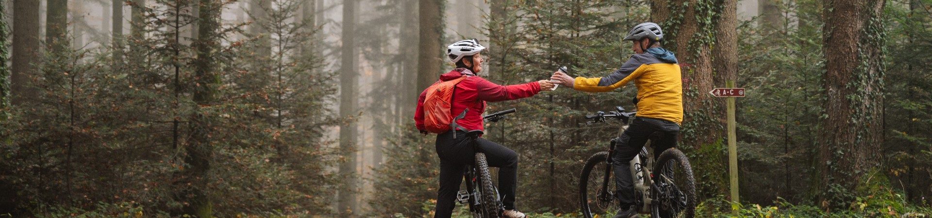 Mountainbike und dann Dessert