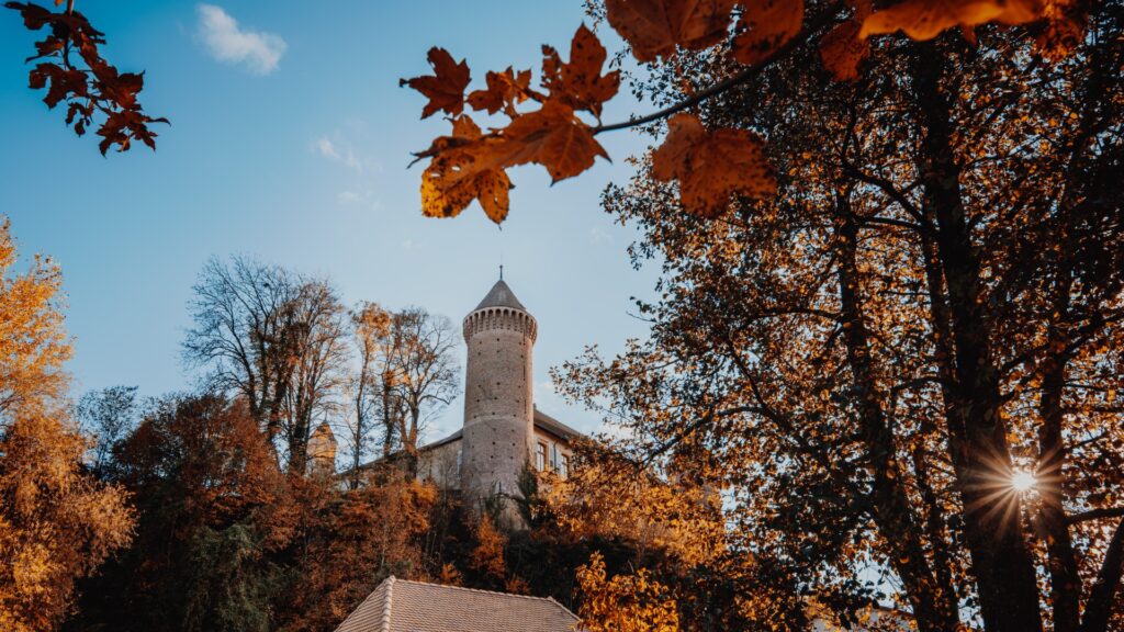 Autumn in Estavayer-le-Lac Region