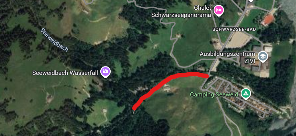 Information about road closure and aircraft noise