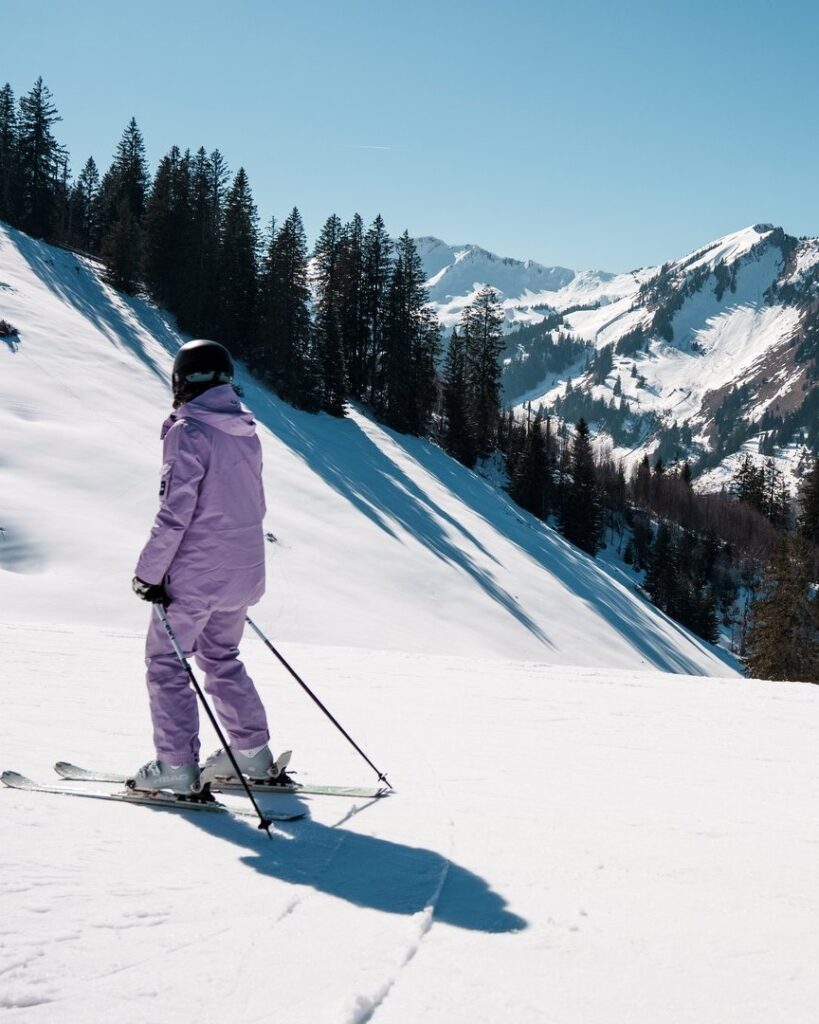 Ski- und Snowboardspass am Schwarzsee