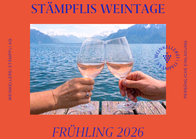 Les Journées du Vin de Stämpfli – Printemps 2026
