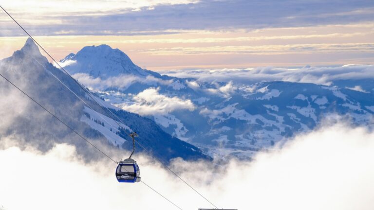 Everything is more beautiful at the top; our cableways