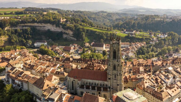 Panoramablick vom Turm der Kathedrale