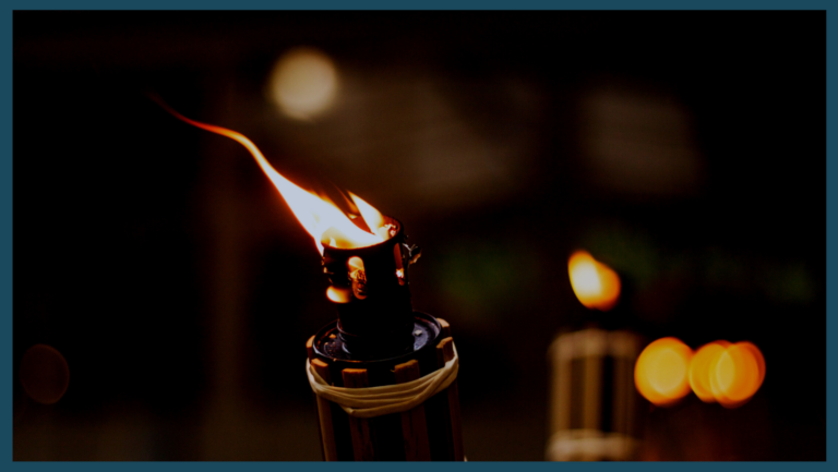 Avenches, à la tombée de la nuit