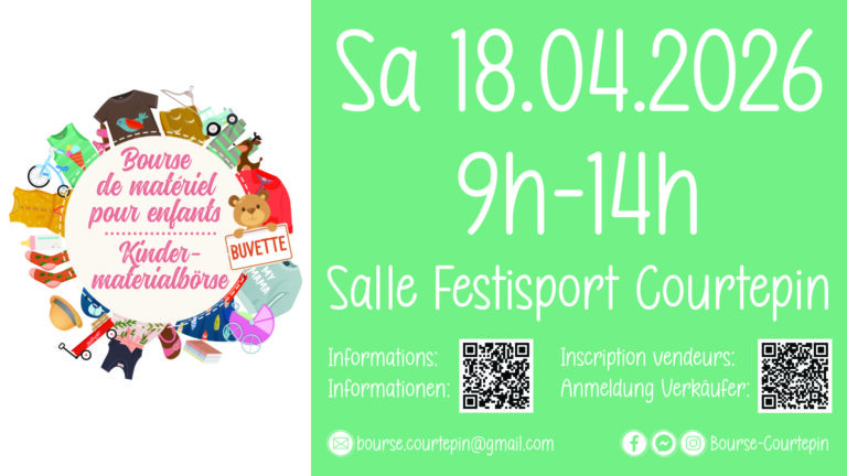 Bourse aux vêtements et jouets d’enfants