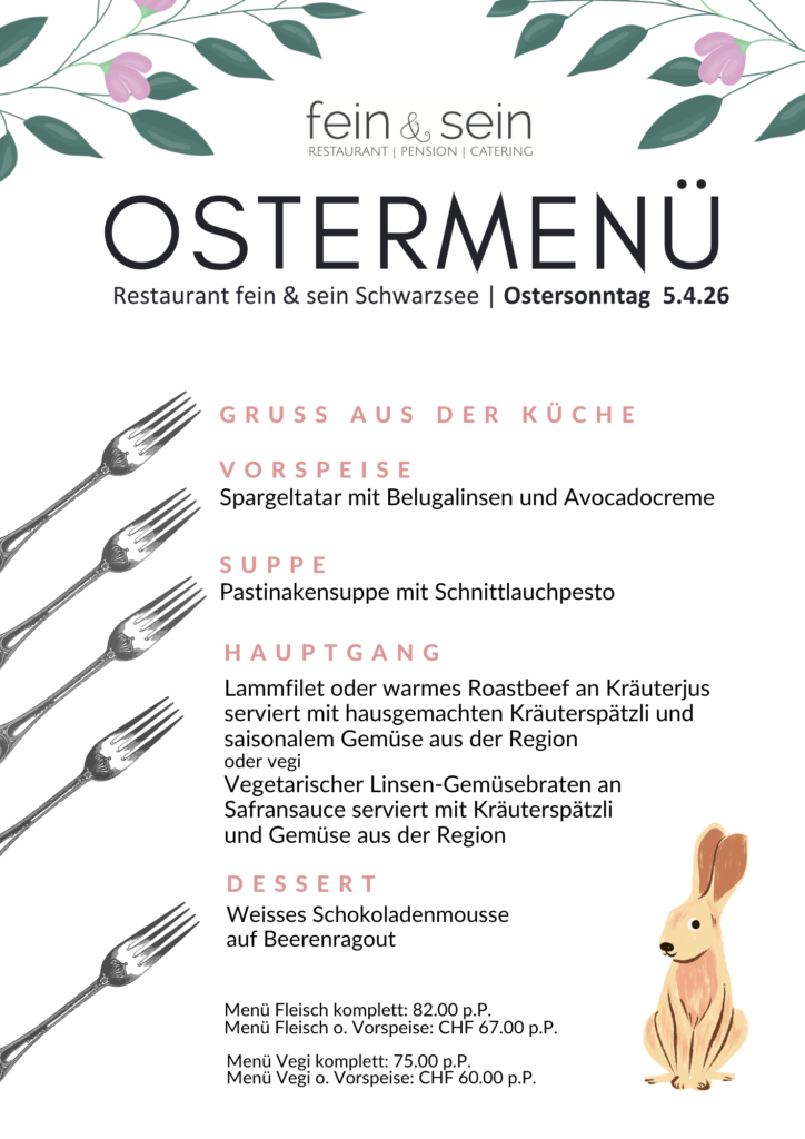Osternmenu im fein&sein