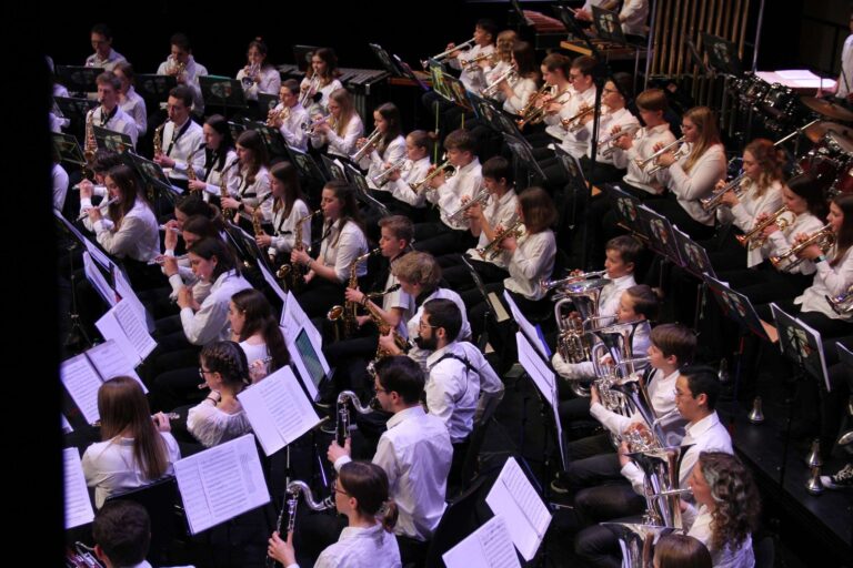 Jeunes musiciens fribourgeois en concert avec Tom Hutchinson