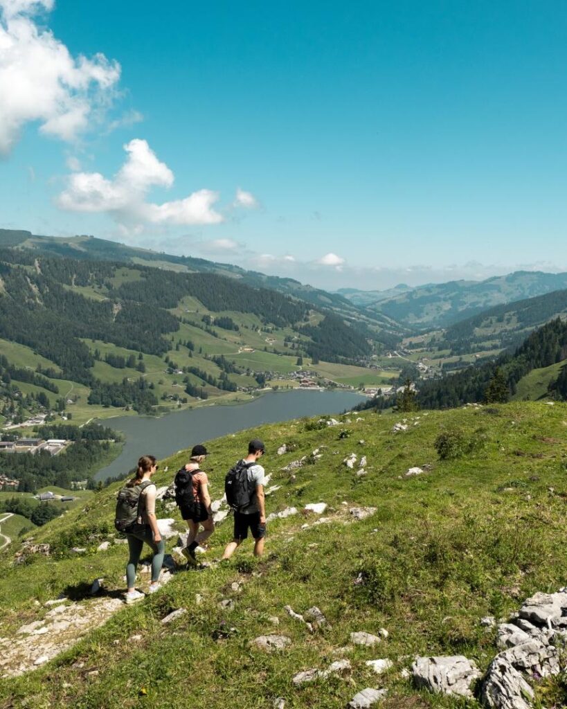 Schwarzsee-Jaun Traverse