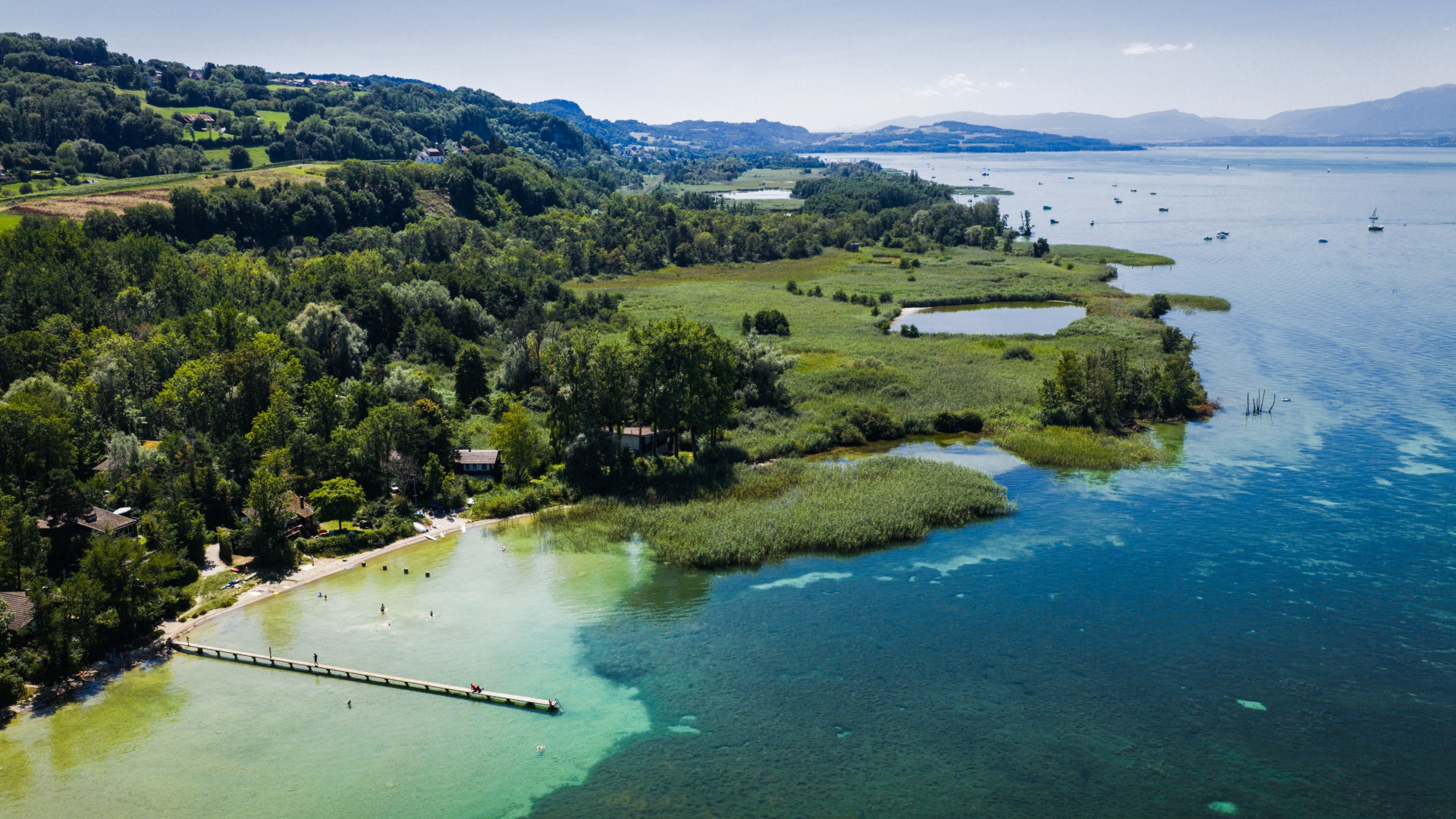 Sommer in der Region Estavayer-le-Lac