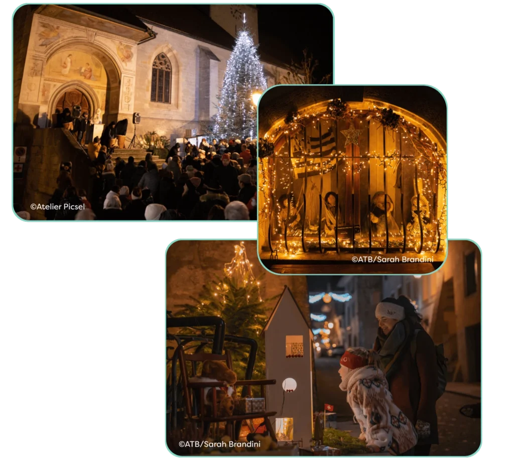 Page traditions - St-Nicolas - Itinéraire des crèches